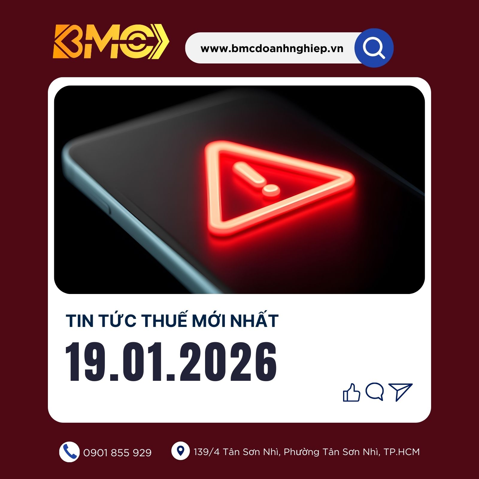 🔥 [BẢN TIN THUẾ CUỐI NGÀY 19/01/2026] – ĐẾM NGƯỢC 24H CUỐI CÙNG &amp; NHỮNG CẬP NHẬT NÓNG HỔI ĐẦU TUẦN