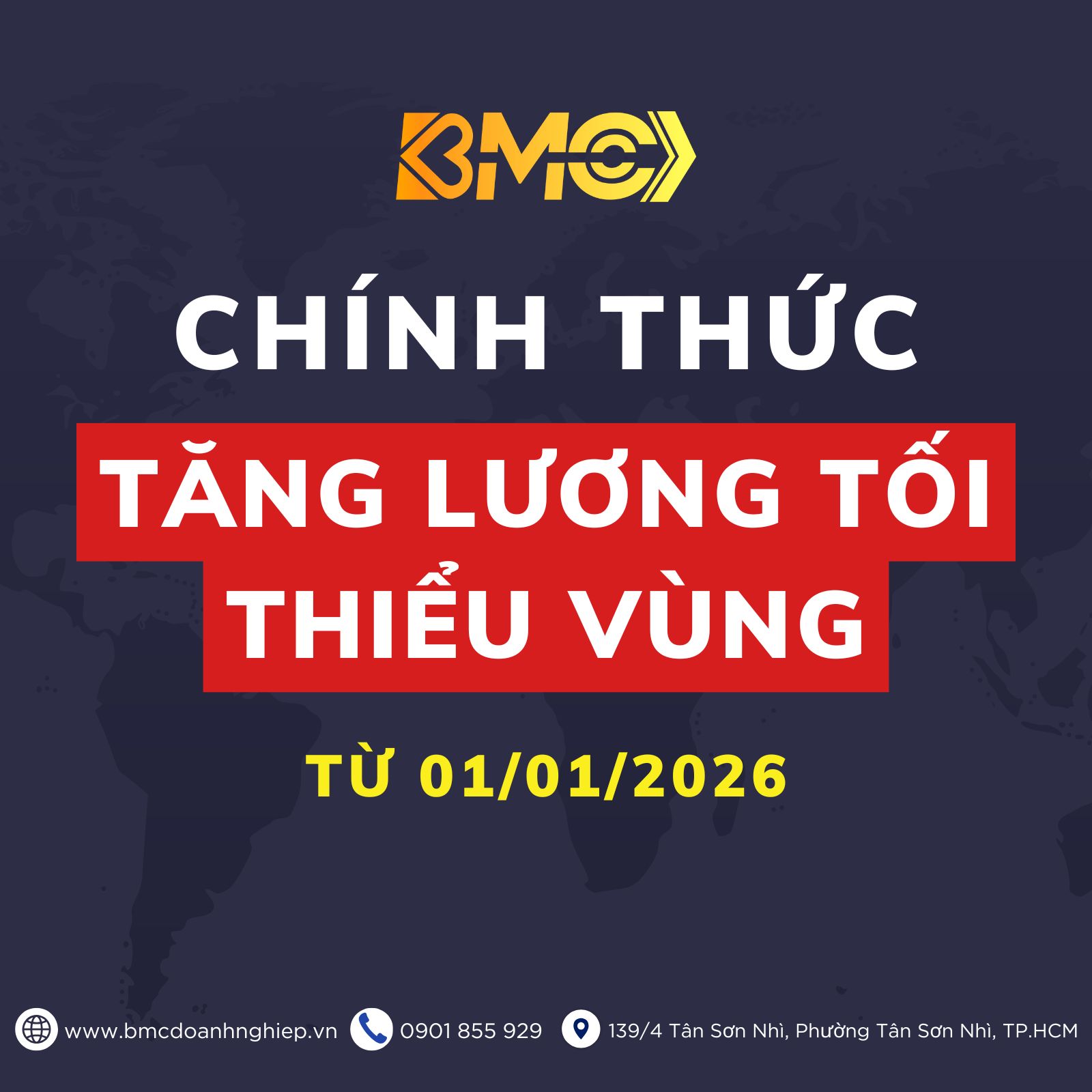 📈 CHÍNH THỨC: TĂNG LƯƠNG TỐI THIỂU VÙNG TỪ 01/01/2026 – NHỮNG ĐIỀU DOANH NGHIỆP CẦN LƯU Ý!
