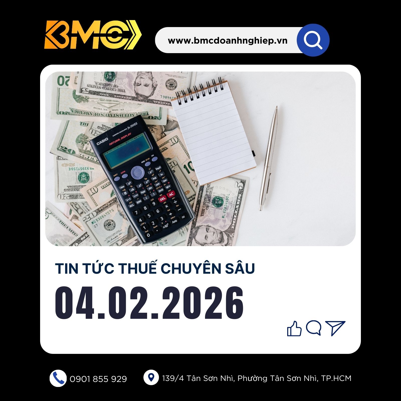 🌸 [BẢN TIN THUẾ CUỐI NGÀY 04/02/2026] – GIỮA TUẦN "NƯỚC RÚT": RÀ SOÁT CÔNG NỢ &amp; CHIẾN LƯỢC THUẾ TRƯỚC KỲ NGHỈ