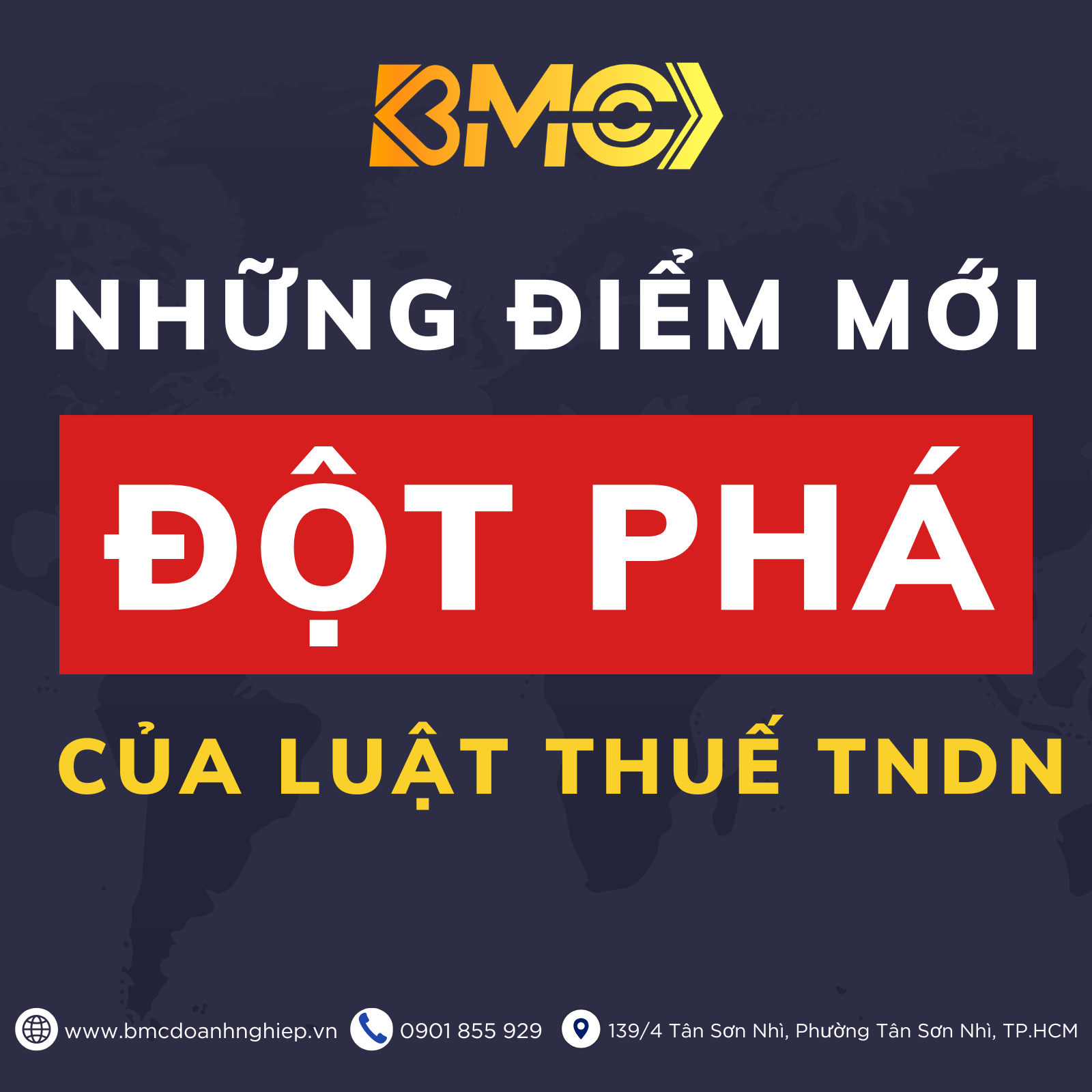 🏛️ NHỮNG ĐIỂM MỚI ĐỘT PHÁ CỦA LUẬT THUẾ TNDN 2025