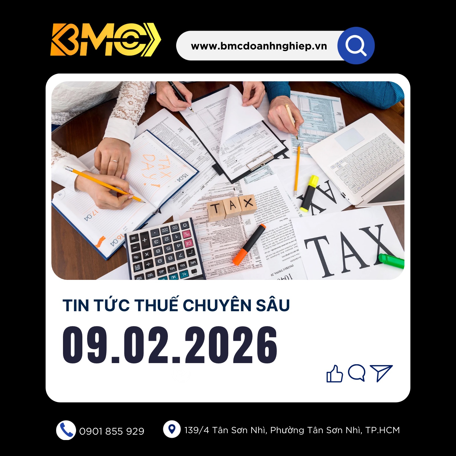 🔥 [BẢN TIN THUẾ ĐẦU TUẦN 09/02/2026] – KHỞI ĐỘNG "TUẦN LỄ VÀNG" CUỐI CÙNG &amp; 4 MỆNH LỆNH THUẾ TRƯỚC GIỜ G