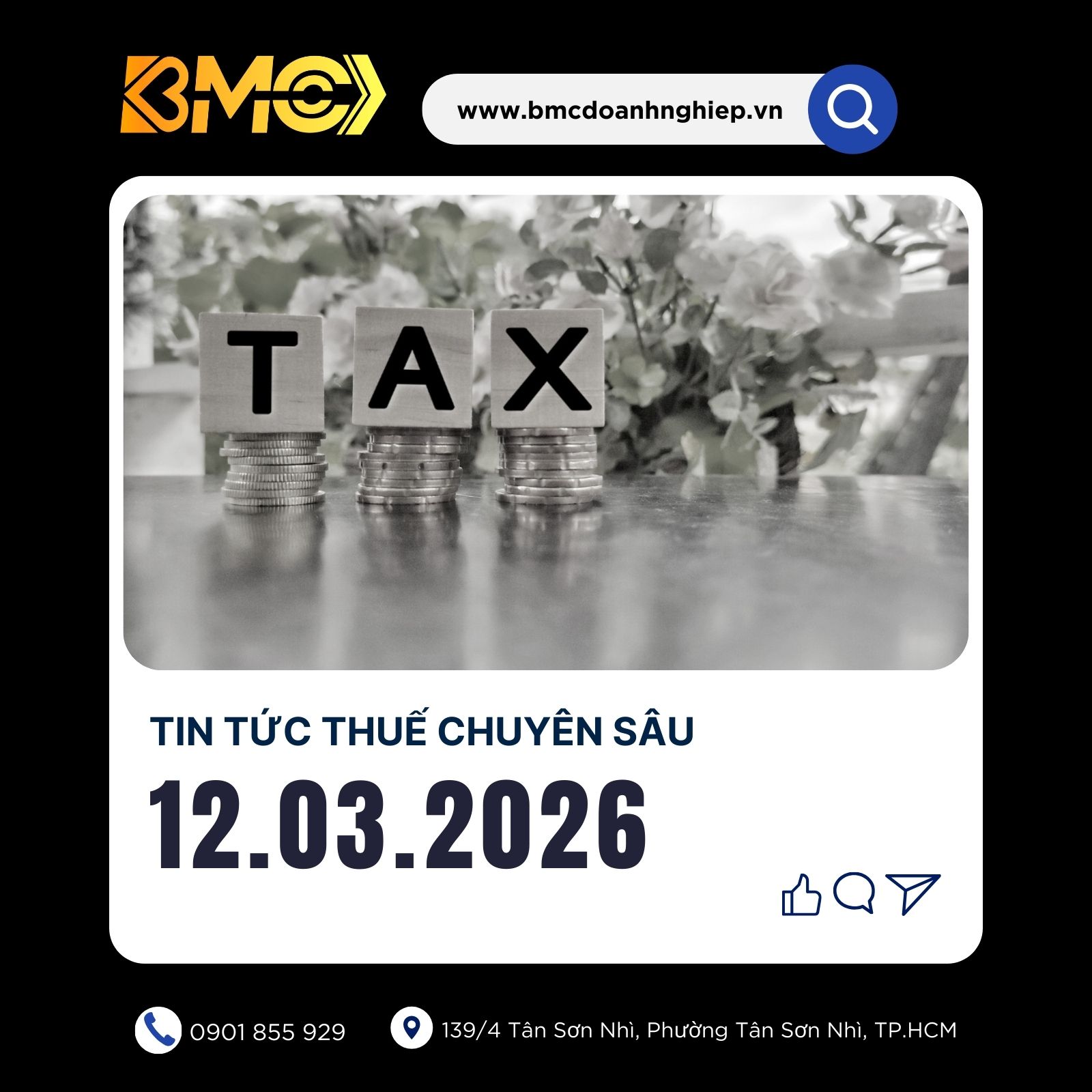 🚨 BẢN TIN THUẾ CUỐI NGÀY 12/03/2026 - ĐẾM NGƯỢC 19 NGÀY: "BẮT MẠCH" LỖI CHÊNH LỆCH DOANH THU GTGT &amp; TNDN TRƯỚC GIỜ G 🚨