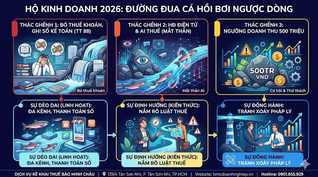 HKD 2026: ĐƯỜNG ĐUA "CÁ HỒI" BƠI NGƯỢC DÒNG