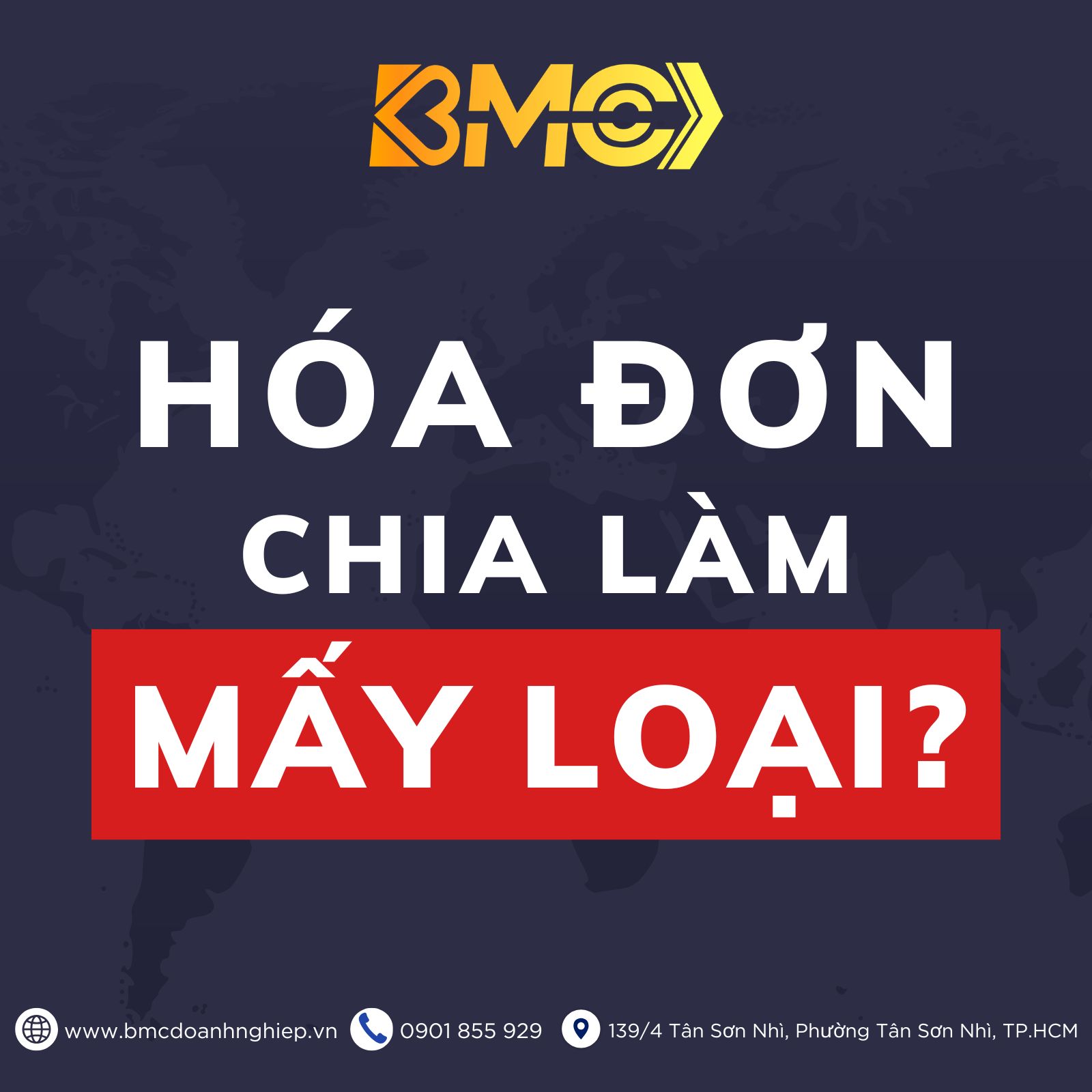HÓA ĐƠN CHIA LÀM MẤY PHẦN?