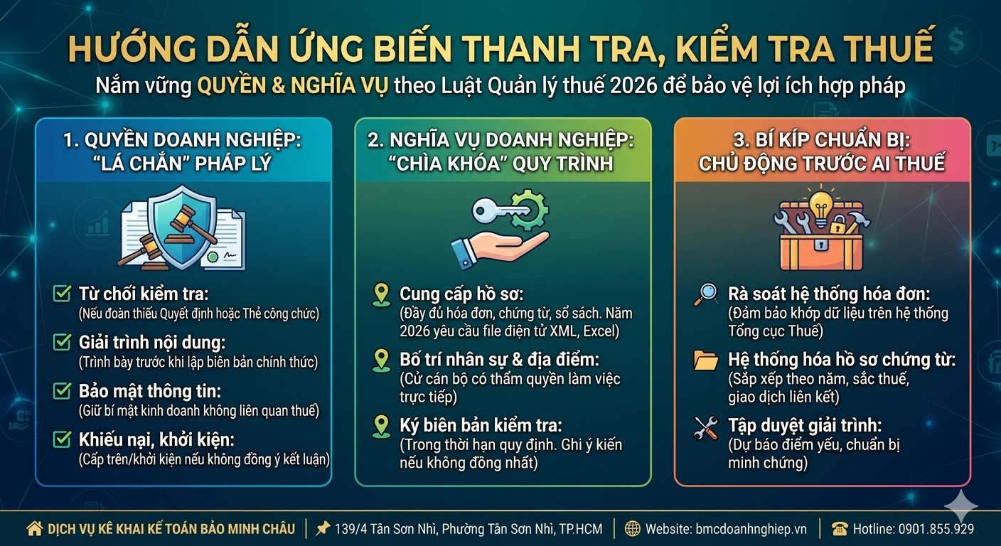 HƯỚNG DẪN ỨNG BIỂN THANH TRA, KIỂM TRA THUẾ