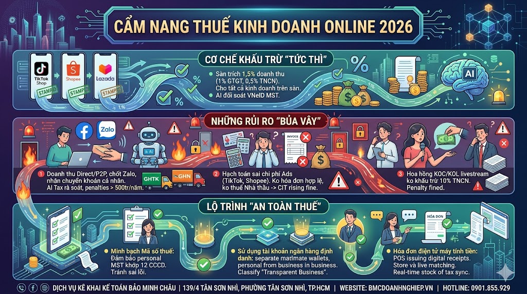 CẨM NANG THUẾ KINH DOANH ONLINE 2026