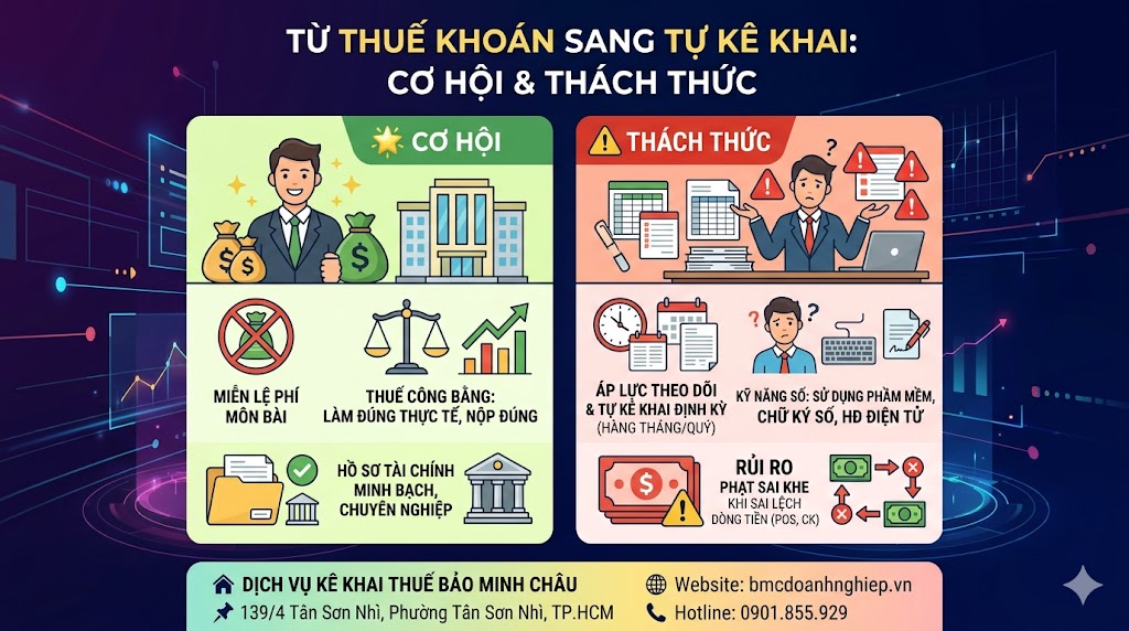 TỪ THUẾ KHOÁN SANG TỰ KÊ KHAI: CƠ HỘI &amp; THÁCH THỨC