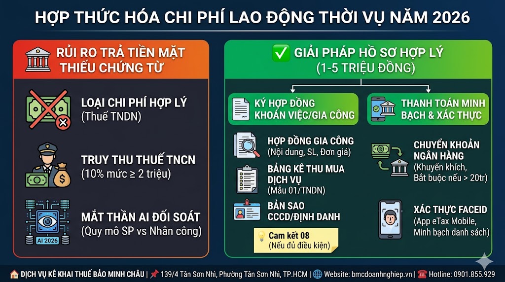 HỢP THỨC HÓA CHI PHÍ LAO ĐỘNG THỜI VỤ NĂM 2026