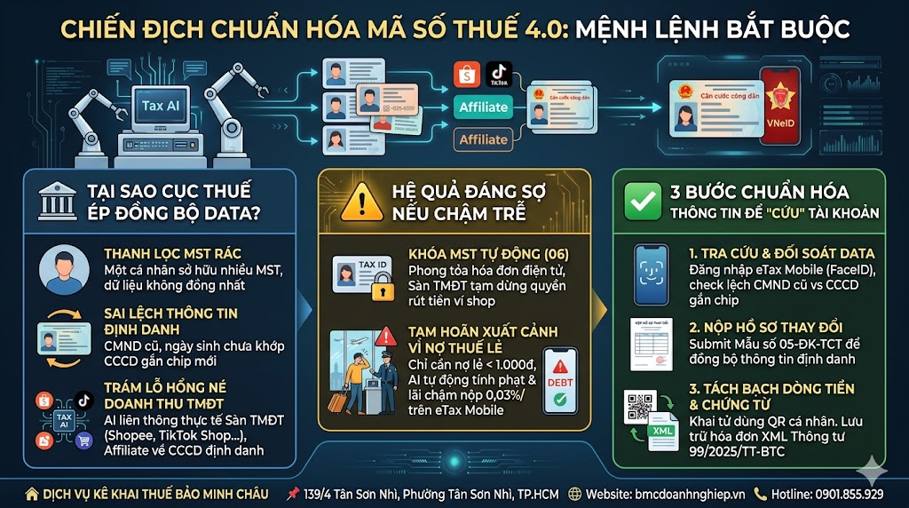 CHIẾN DỊCH CHUẨN HÓA MÃ SỐ THUẾ 4.0