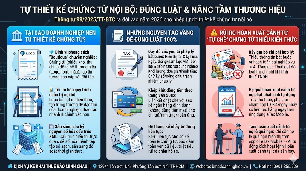 TỰ THIẾT KẾ CHỨNG TỪ NỘI BỘ: ĐÚNG LUÂT &amp; NÂNG TẦM THƯƠNG HIỆU