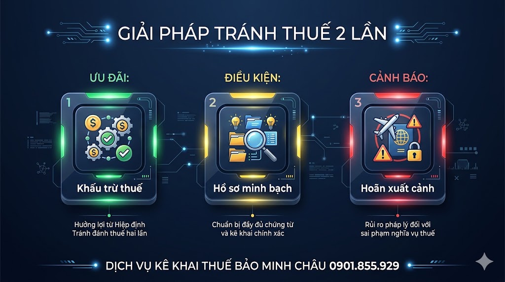 GIẢI PHÁP TRÁNH THUẾ 2 LẦN