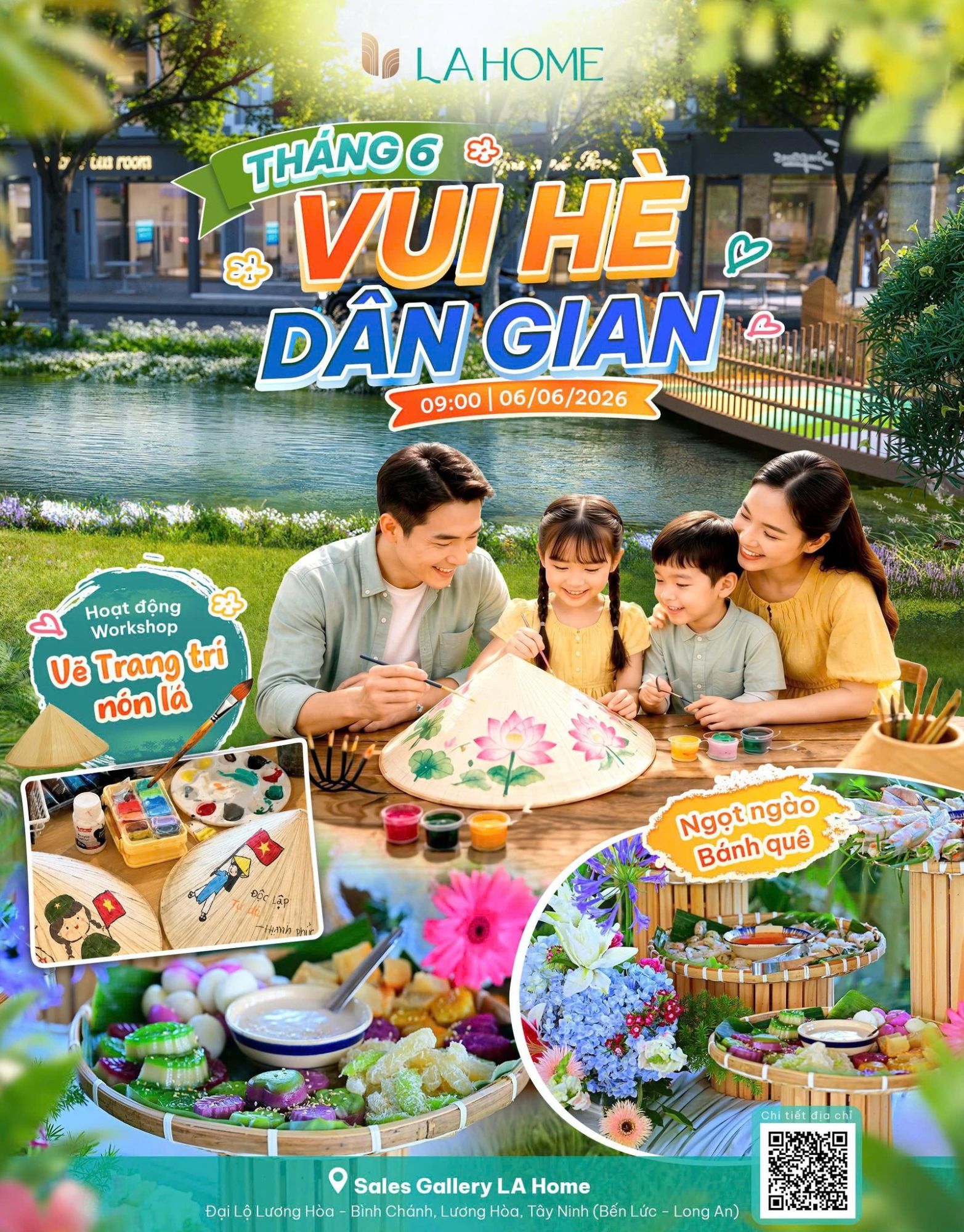 ☀️ CHÀO HÈ RỘN RÀNG – TRẢI NGHIỆM MÙA HÈ DÂN GIAN ĐẦY SẮC MÀU TẠI LA HOME