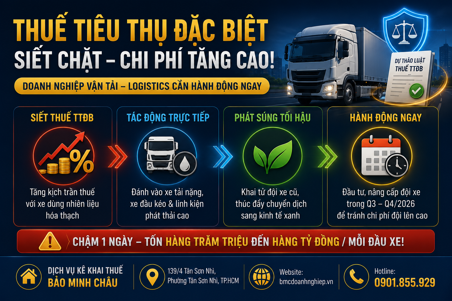 THUẾ TIÊU THỤ ĐẶC BIỆT SIẾT CHẶT - CHI PHÍ TĂNG CAO NHƯ THẾ NÀO?