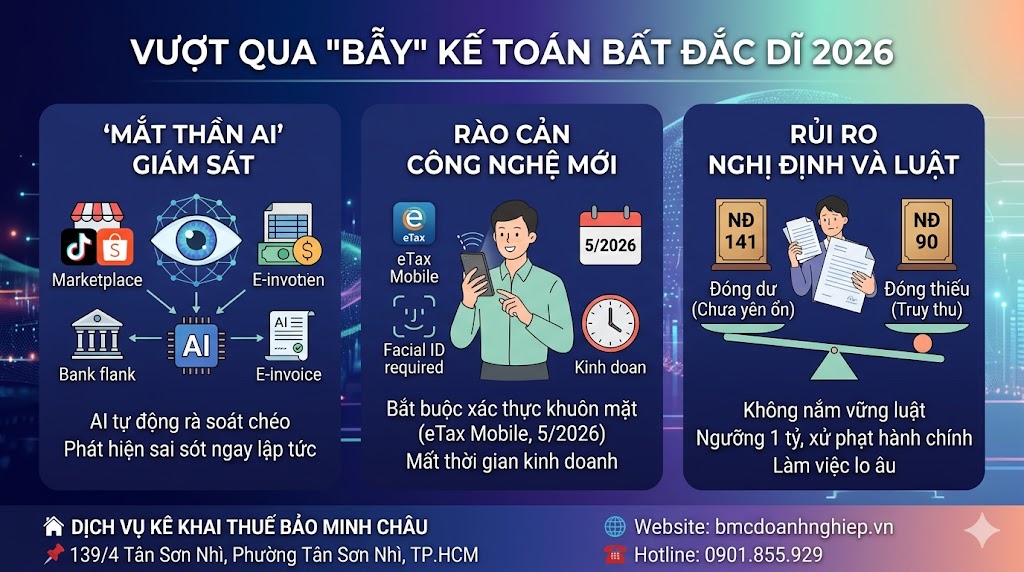 VƯỢT QUA "BẪY" KẾ TOÁN NĂM 2026