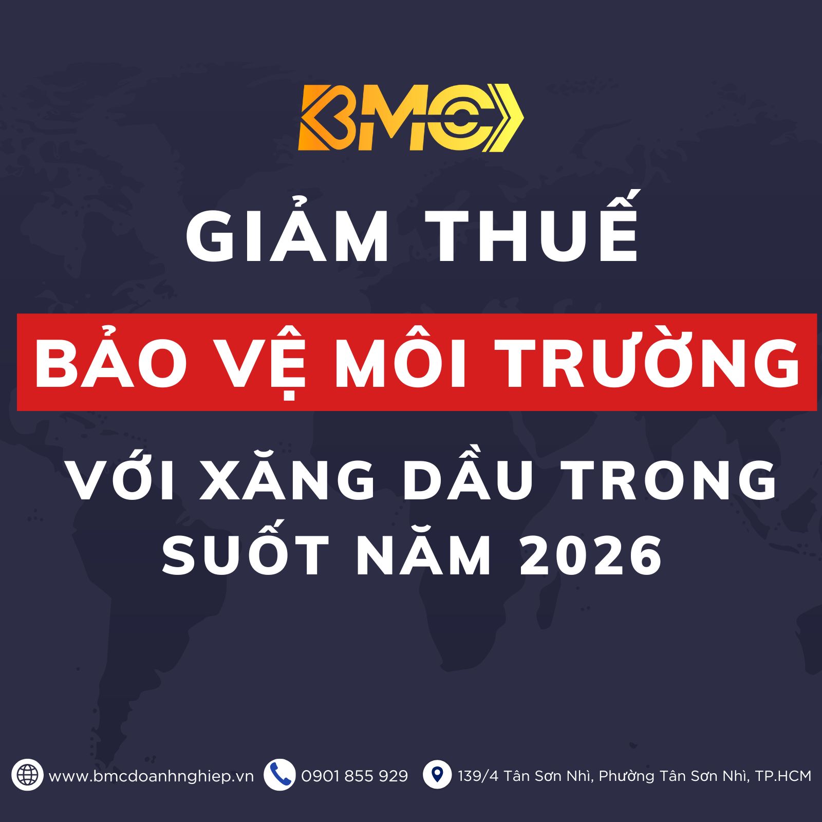 ⛽ CHÍNH THỨC: GIẢM THUẾ BẢO VỆ MÔI TRƯỜNG VỚI XĂNG DẦU TRONG SUỐT NĂM 2026