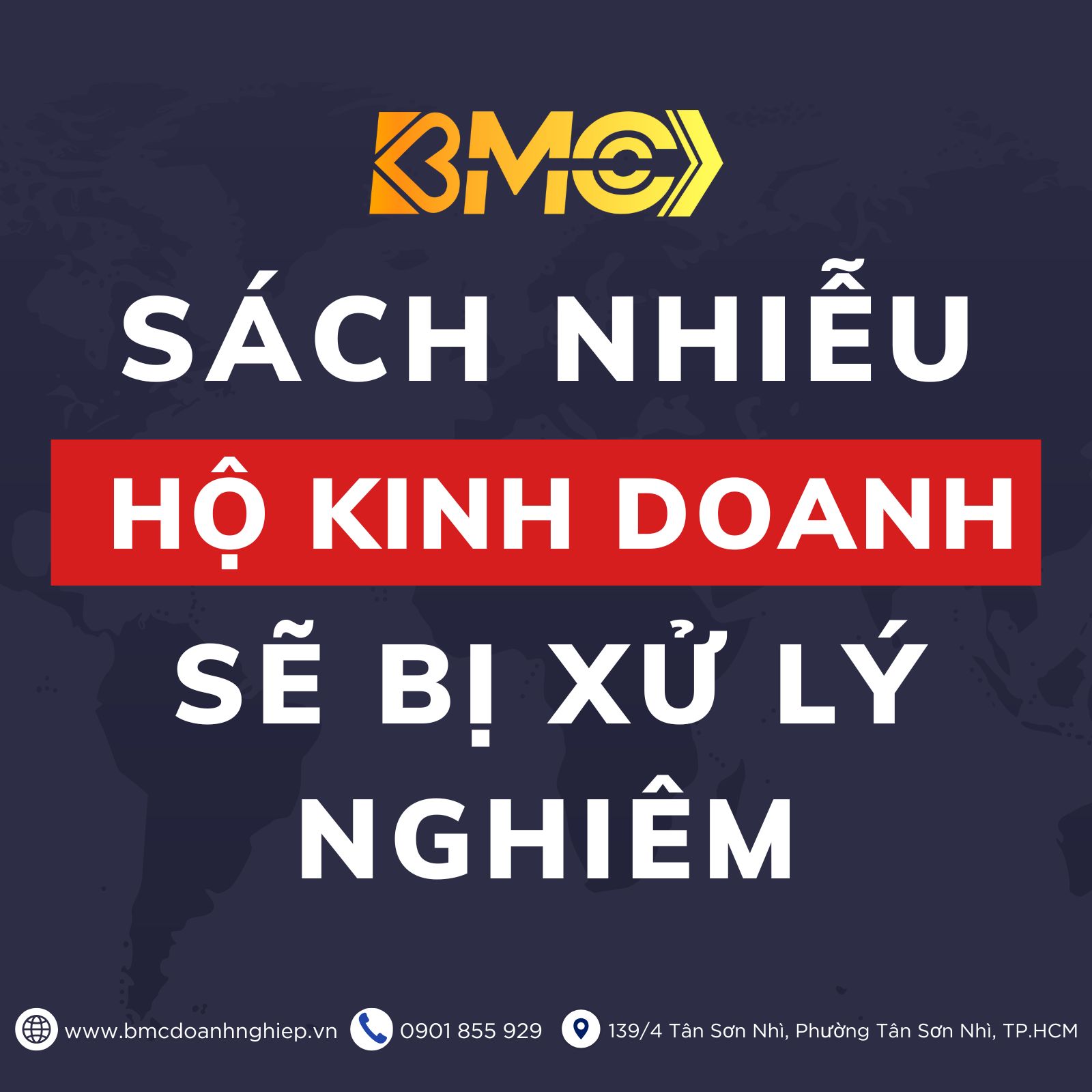 ⚖️ THUẾ TP.HCM: SÁCH NHIỄU HỘ KINH DOANH SẼ BỊ XỬ LÝ NGHIÊM