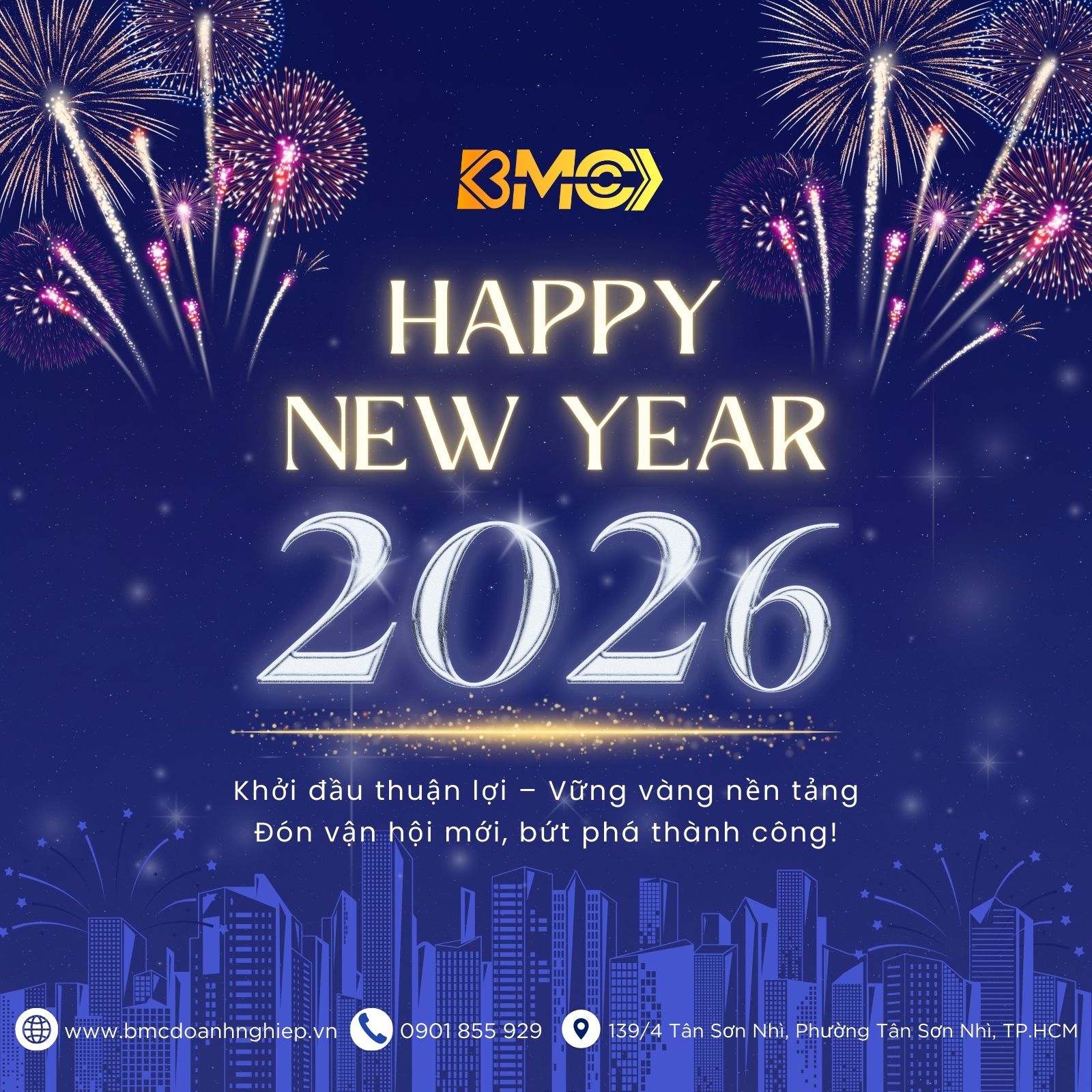 🎆 CHÀO ĐÓN NĂM MỚI 2026: KHỞI ĐẦU MỚI – TẦM CAO MỚI 🎆