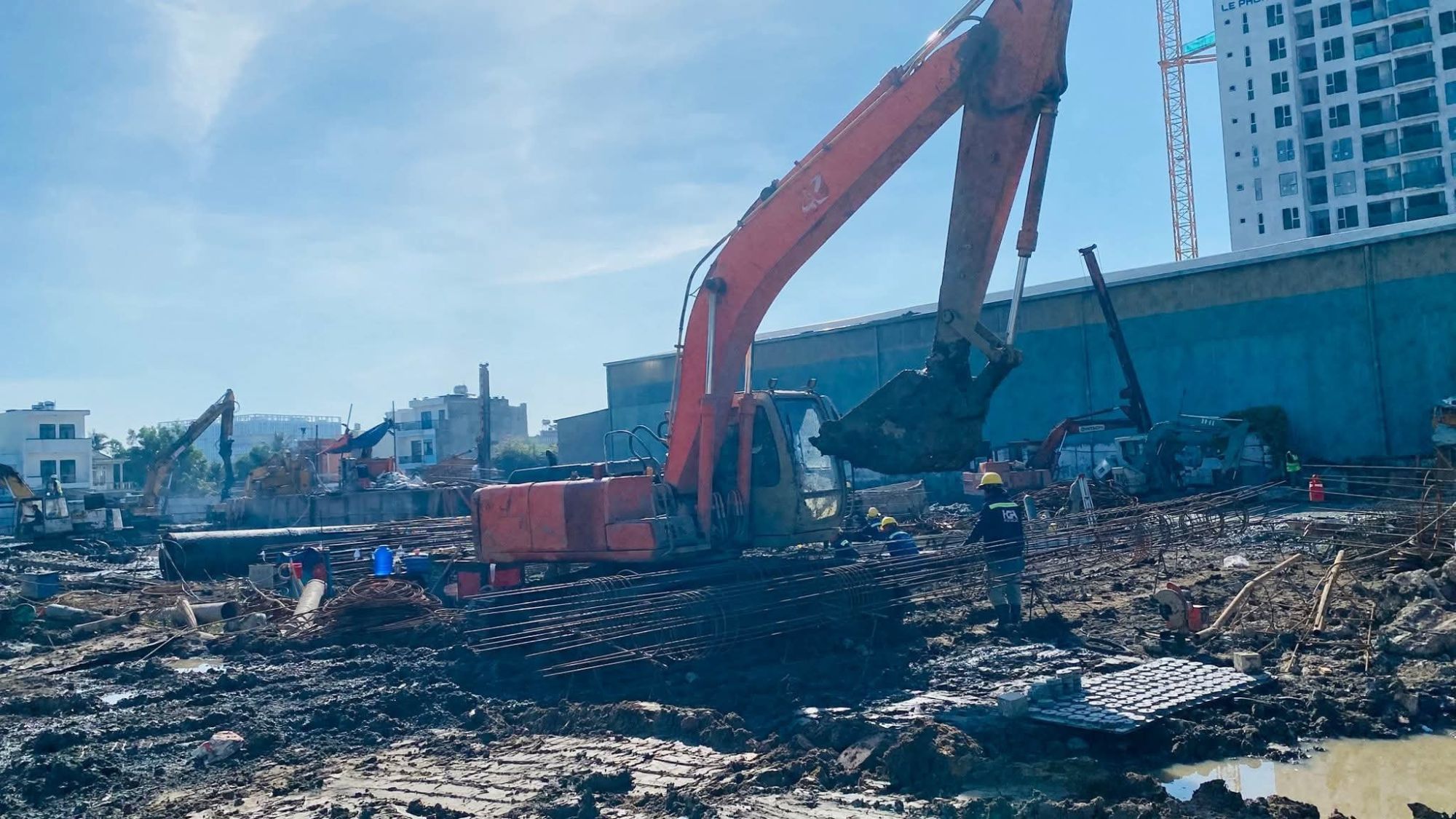 Tiến độ công trường dự án Symlife