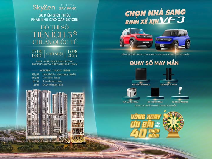 SỰ KIỆN GIỚI THIỆU PHÂN KHU SKYZEN