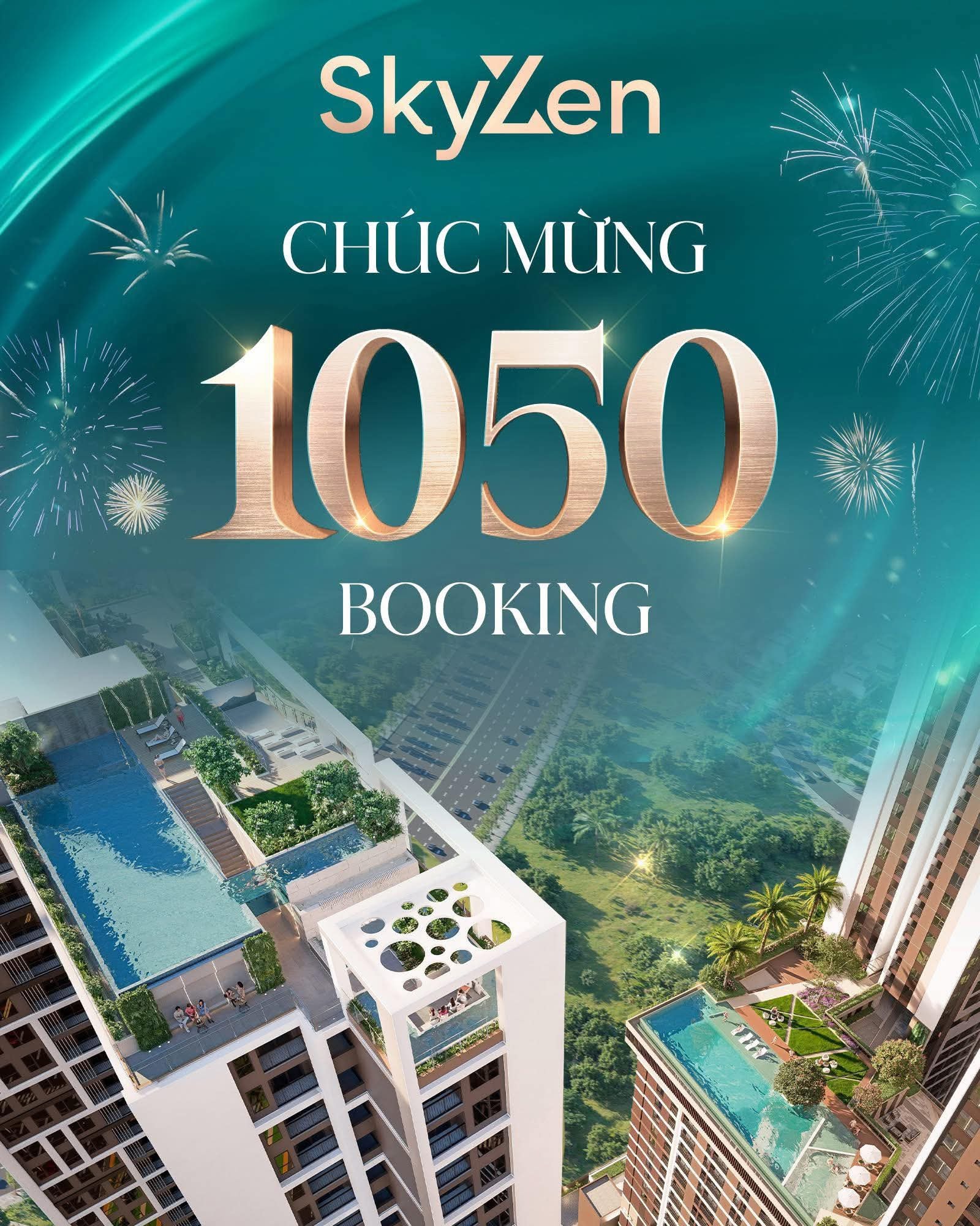 CHẶNG ĐUA NƯỚC RÚT – SKYZEN BÙNG NỔ 1.050 BOOKING