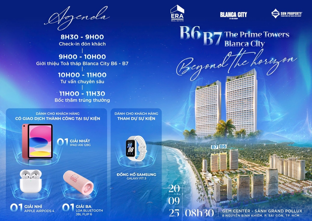 BLANCA B6 – B7 CHÍNH THỨC RA MẮT | BEYOND THE HORIZON – VƯỢT NGOÀI CHÂN TRỜI