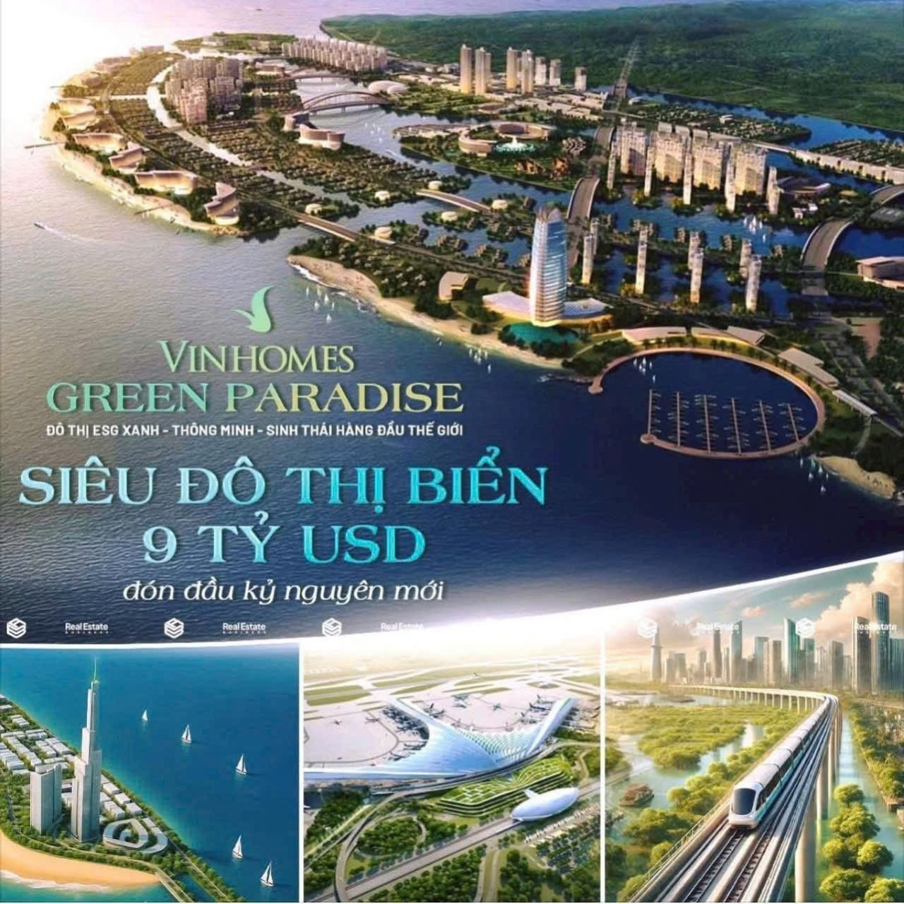 SIÊU DỰ ÁN 9 TỈ USD – VINHOMES PARADISE – CẦN GIỜ