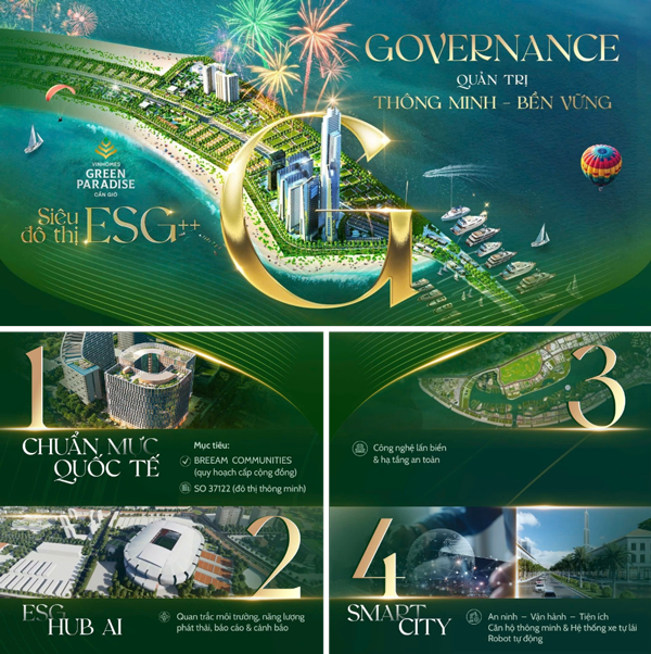VINHOMES GREEN PARADISE CẦN GIỜ – VẬN HÀNH BẰNG TRÍ TUỆ XANH, PHÁT TRIỂN BẰNG TẦM NHÌN BỀN VỮNG
