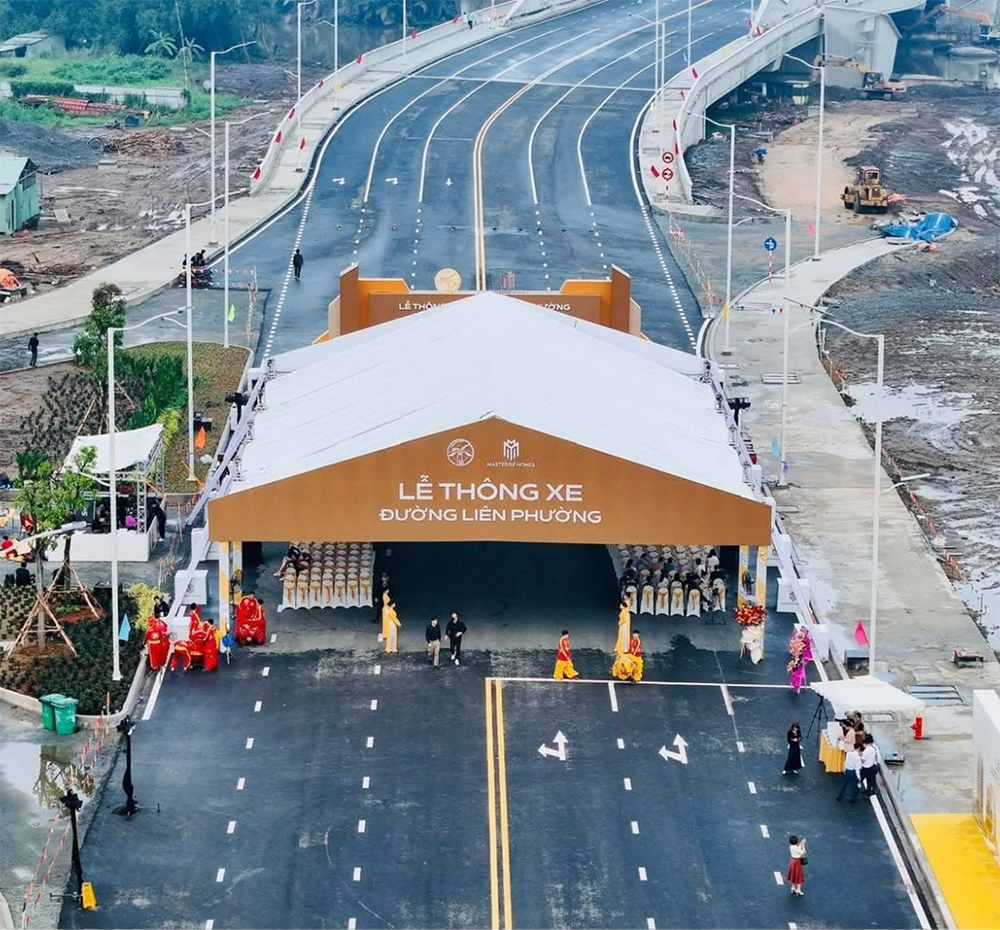 CẦU LIÊN PHƯỜNG CHÍNH THỨC THÔNG XE – KHU ĐÔNG “THỨC GIẤC