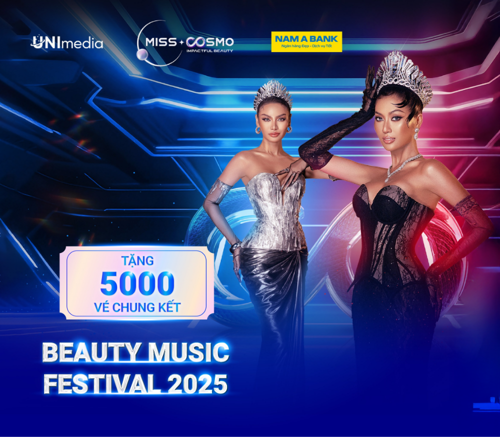 NHẬN VÉ THAM DỰ COSMO BEAUTY MUSIC FESTIVAL 2025 DỄ DÀNG CÙNG NAM A BANK