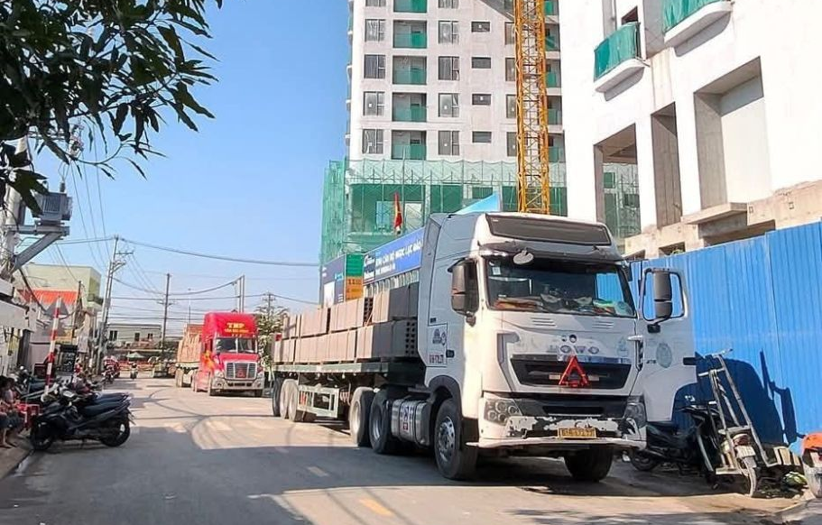 Âm thanh công trường vang mỗi ngày